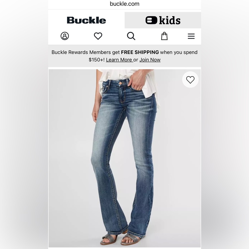 Buckle Black midrise bootcut style #53 | 25x32 - Picture 3 of 12